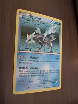 Pokemon TCG Kyurem Holo Rare Card Noble Victories 34/101 - Image 2