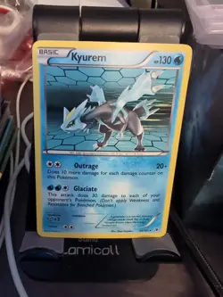 Pokemon TCG Kyurem Holo Rare Card Noble Victories 34/101 - Image 4