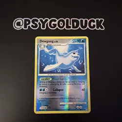 Pokemon Card Dewgong 45/123 Mysterious Treasures Reverse Holo - Image 1