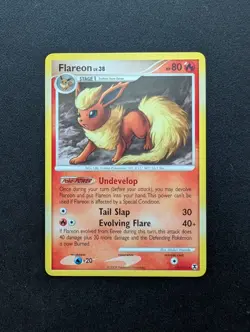 M/NM Pokemon Flareon Regular Card 19/111 Rising Rivals - Image 1