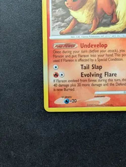 M/NM Pokemon Flareon Regular Card 19/111 Rising Rivals - Image 4