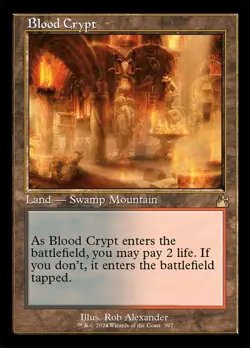 MTG Blood Crypt ** Ravnica Remastered ** English - Image 1
