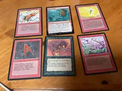 6x mtg mix lot rare mythic foils #27 - Image 1