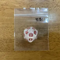 🪐 MTG Oversized d20 Phyrexia All Will be One Spindown Life Counter die dice 891 - Image 1