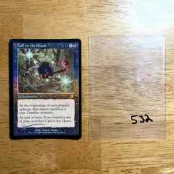 💀 Call to the Grave - FOIL - SCG - Scourge - MTG - See pics 4 condition - 532 - Image 1