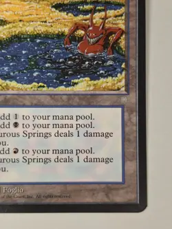 Sulfurous Springs - NM - Ice Age - Magic the Gathering Free Ship! BB - Image 4