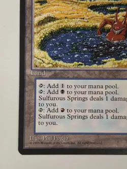 Sulfurous Springs - NM - Ice Age - Magic the Gathering Free Ship! BB - Image 5