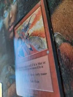 MTG Magic the Gathering - 1 x Pyroblast - Ice Age - Played L1 - Image 2