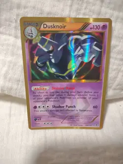 DUSKNOIR 104/101 Plasma Blast SHINY / SHINING SECRET RARE Pokemon TCG card READ - Image 2