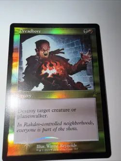 1x Dreadbore - Retro Foil - Ravnica Remastered - RVR - NM Free Shipping - Image 2