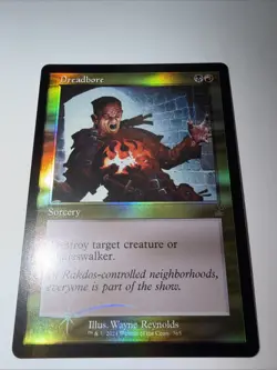 1x Dreadbore - Retro Foil - Ravnica Remastered - RVR - NM Free Shipping - Image 3