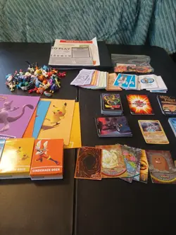 Huge Lot Of Pokemon Dragonball Z Halo Bakugan Digimon Monopoly Pieces Cards 👀 - Image 1