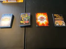 Huge Lot Of Pokemon Dragonball Z Halo Bakugan Digimon Monopoly Pieces Cards 👀 - Image 4