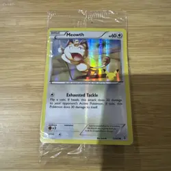 GAME Pokemon Promo Cards - SEALED 20th Anniversary UK Exclusives - Meowth - Image 1