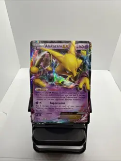 Pokemon Card Alakazam EX (25/124) Fates Collide Rare Holo Foil LP - Image 1