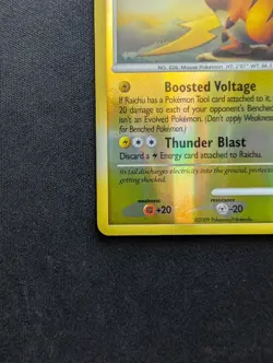 M/NM Pokemon Raichu Reverse Holo Card 27/99 Arceus - Image 4