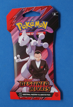 POKEMON SCARLET & VIOLET DESTINED RIVALS 1 SLEEVED PACK SEALED - Image 1