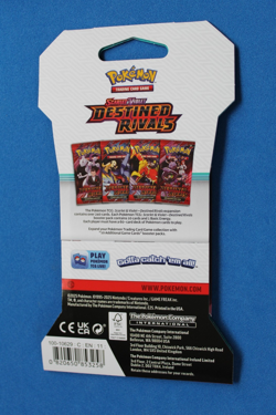 POKEMON SCARLET & VIOLET DESTINED RIVALS 1 SLEEVED PACK SEALED - Image 2