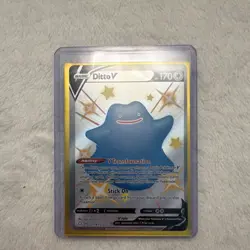 Ditto V Pokemon TCG Shining Fates SV118/SV122 Holo English 2x Card Lot - Image 1