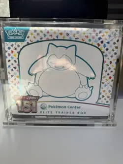 151 Pokemon Center Exclusive Elite Trainer Box ETB Scarlet & Violet - New sealed - Image 1