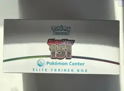151 Pokemon Center Exclusive Elite Trainer Box ETB Scarlet & Violet - New sealed - Image 3