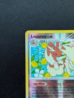 M/NM Pokemon Lopunny Reverse Holo Card 21/99 Arceus - Image 2