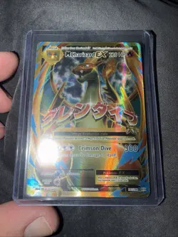 Pokemon M Charizard EX Ultra Rare Full Art Mega Holo Evolutions 101/108 220 HP - Image 1