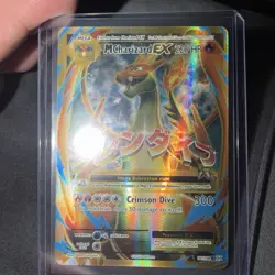 Pokemon M Charizard EX Ultra Rare Full Art Mega Holo Evolutions 101/108 220 HP - Image 2