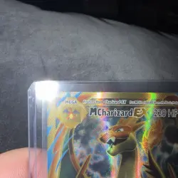 Pokemon M Charizard EX Ultra Rare Full Art Mega Holo Evolutions 101/108 220 HP - Image 4