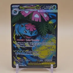 Pokemon TCG Mega Venusaur EX 155/132 Me01: Mega Evolution Ultra Rare Holo 380HP - Image 1
