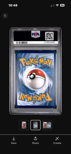 2025 POKEMON JOURNEY TOGETHER SPECIAL ILLUSTRATION RARE #182 VOLCANION EX PSA 9 - Image 2