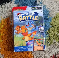Pokemon My First Battle 2 Starter Decks Charmander & Squirtle Open Box Like New! 820650852534 - Image 1