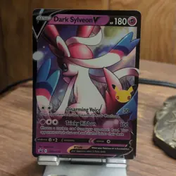 Pokemon Dark Sylveon V SWSH134 Promo Holo Basic Psychic HP180 2021 English - Image 1