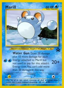 💧 Marill 29 - WoTC Wizards Black Star Promo Pack SEALED Pokemon Neo Genesis 074 - Image 3