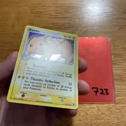 ⚡ Raichu 12/112 EX FireRed & LeafGreen Pokemon TCG Rare HOLO Foil - English 723 - Image 4