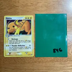 ⚡ Raichu 12/112 EX FireRed & LeafGreen Pokemon TCG Rare HOLO Foil - English 846 - Image 1