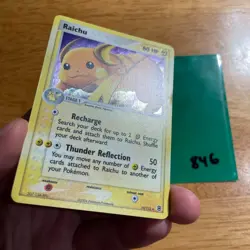⚡ Raichu 12/112 EX FireRed & LeafGreen Pokemon TCG Rare HOLO Foil - English 846 - Image 4