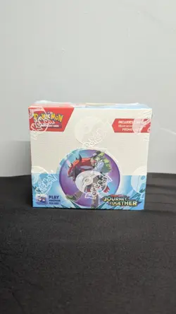 Pokemon TCG: Journey Together ENHANCED Factory Sealed Booster Box + Topper - Image 1