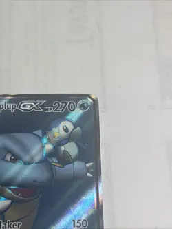 Pokemon TCG Blastoise Piplup GX Cosmic Eclipse Card 214/236 NM Condition - Image 4