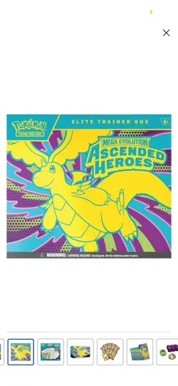 Pokemon TCG Ascended Heroes ETB Elite Trainer Box Sealed - IN HAND - Image 4