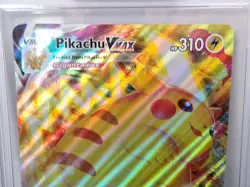 PSA 8 2021 Pokemon Crown Zenith PIKACHU VMAX #286 JUMBO Promo - Image 3