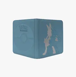 Ultra Pro 9-Pocket Zippered PRO Binder Pokemon Elite Series Lucario - Side Load - Image 1