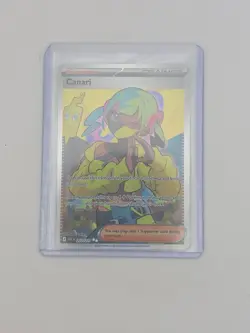 Canari 257/217 Full Art Trainer Pokemon TCG Ascended Heroes Pack Fresh PSA Holo - Image 2