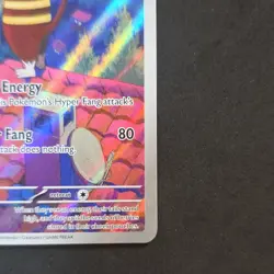 Pokemon Watchog 153/086 Sv: White Flare Illustration Rare Full Art Holo 2025 - Image 4