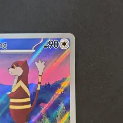Pokemon Watchog 153/086 Sv: White Flare Illustration Rare Full Art Holo 2025 - Image 5