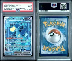 Pokemon Iron Crown ex 158/131 Sv: Prismatic Evolutions PSA 9 Special Illustrati… - Image 3