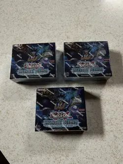 Yugioh Legendary Duelists Duels From the Deep Booster Box Sealed Lot Of 3! - Image 1