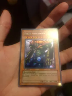 Konami Yu-Gi-Oh! MRD 1st Edition Gate Guardian & Spellbinding Circle Holo Lot - Image 1