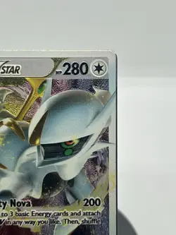 Pokemon TCG Arceus V 122/172 (Metal Card) Promo NM - Image 3
