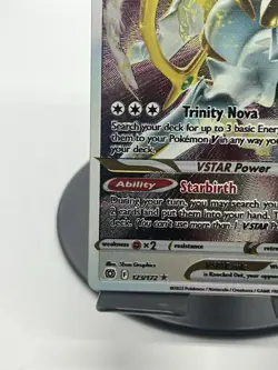 Pokemon TCG Arceus V 122/172 (Metal Card) Promo NM - Image 5